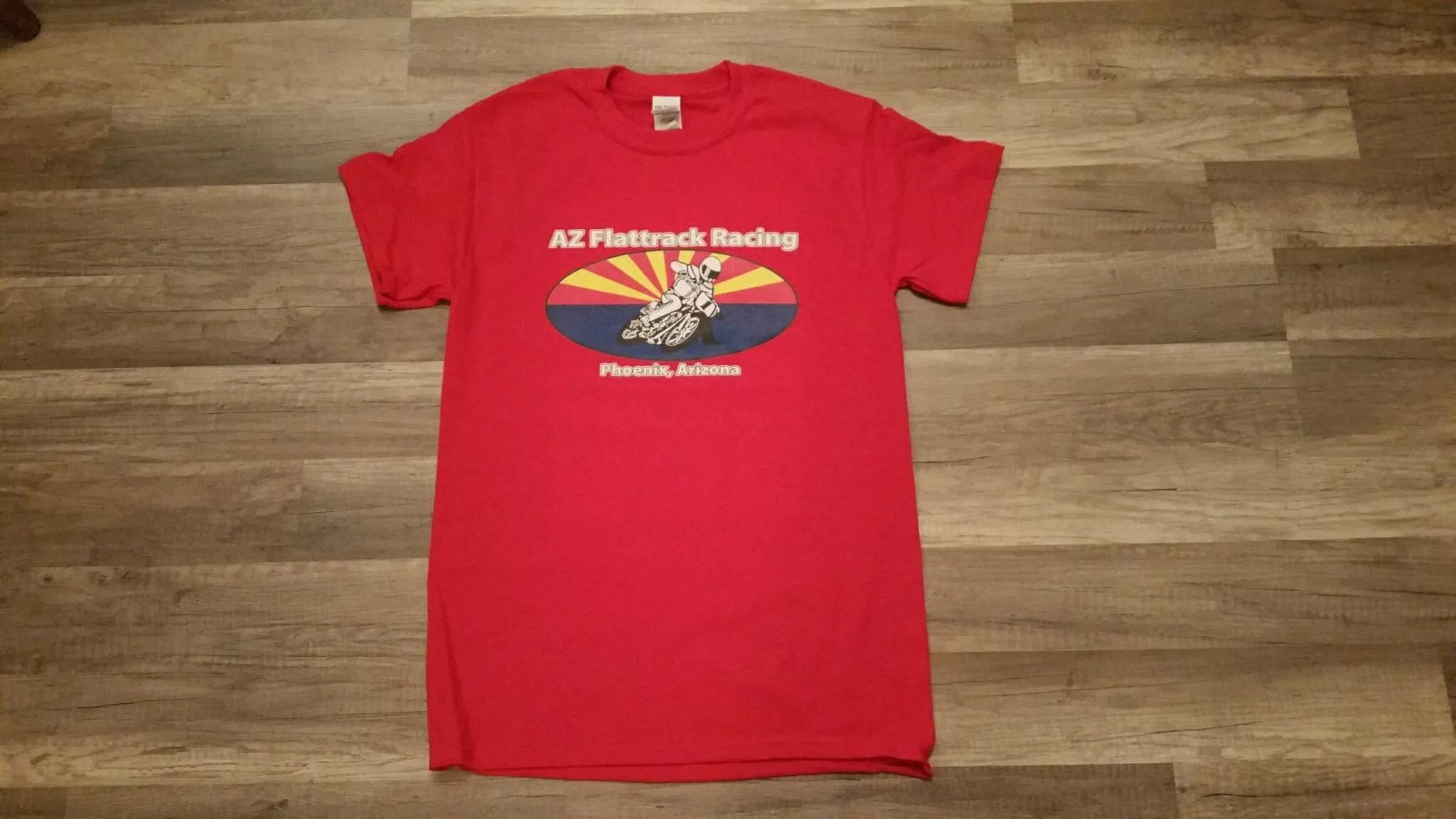 Arizona (AZ) Flattrack Racing tee