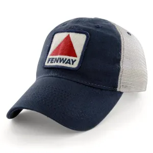 Fenway Patch "Townie" Mesh Trucker Navy Hat