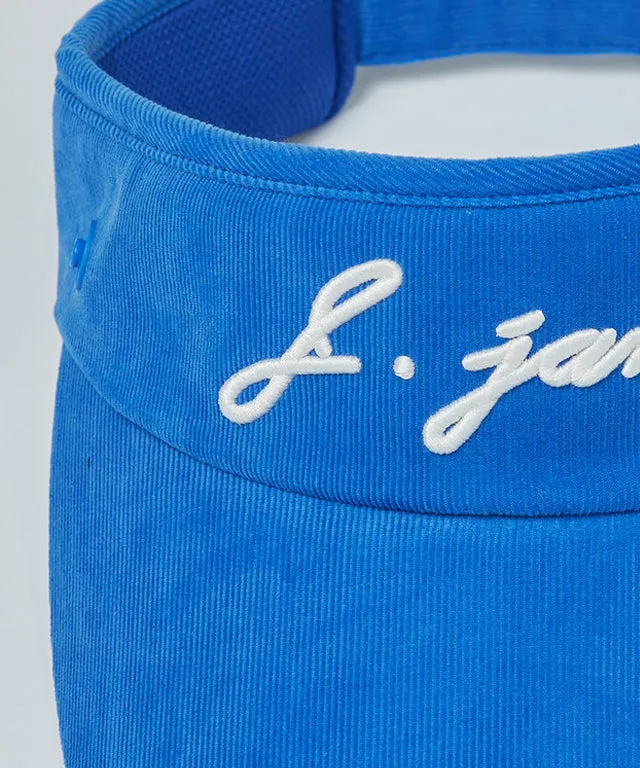 J.Jane 2way Fur Ear Flap Suncap - Blue