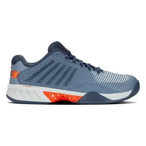 K-Swiss Hypercourt Express 2 Men's Tennis Shoe (Blue/Orange)