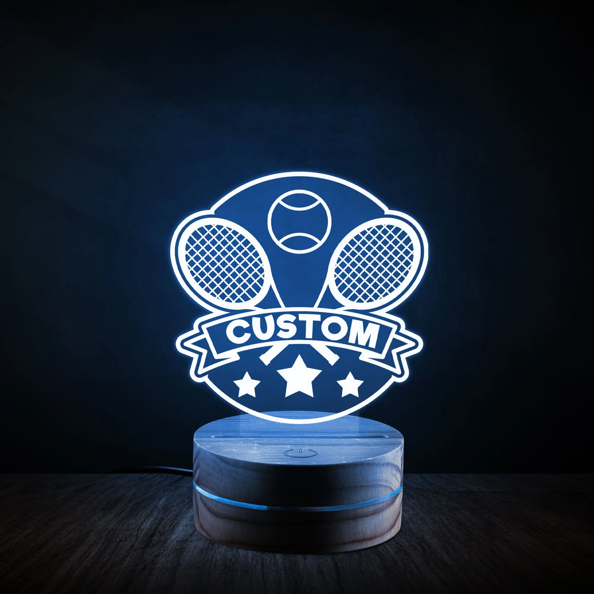 Personalized Sports Themed Night Light