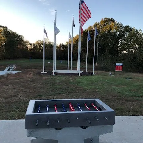 Stone Age Concrete Outdoor Foosball Table