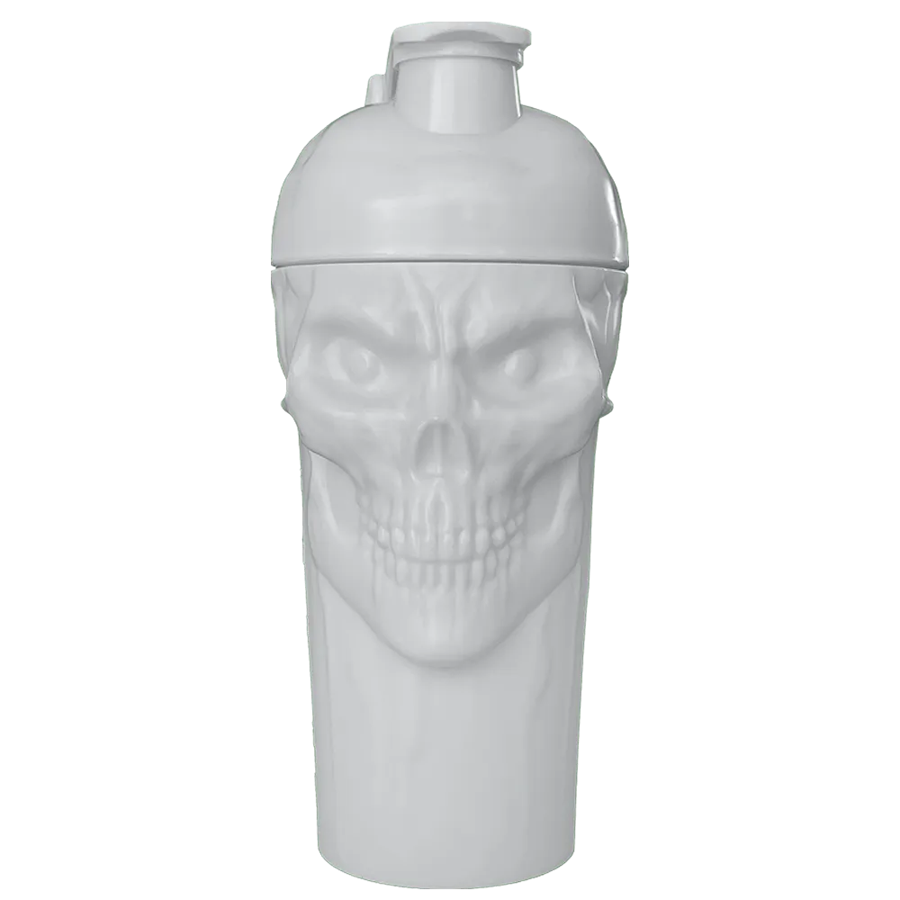 The Curse Skull Shaker 700ml. - Light Grey